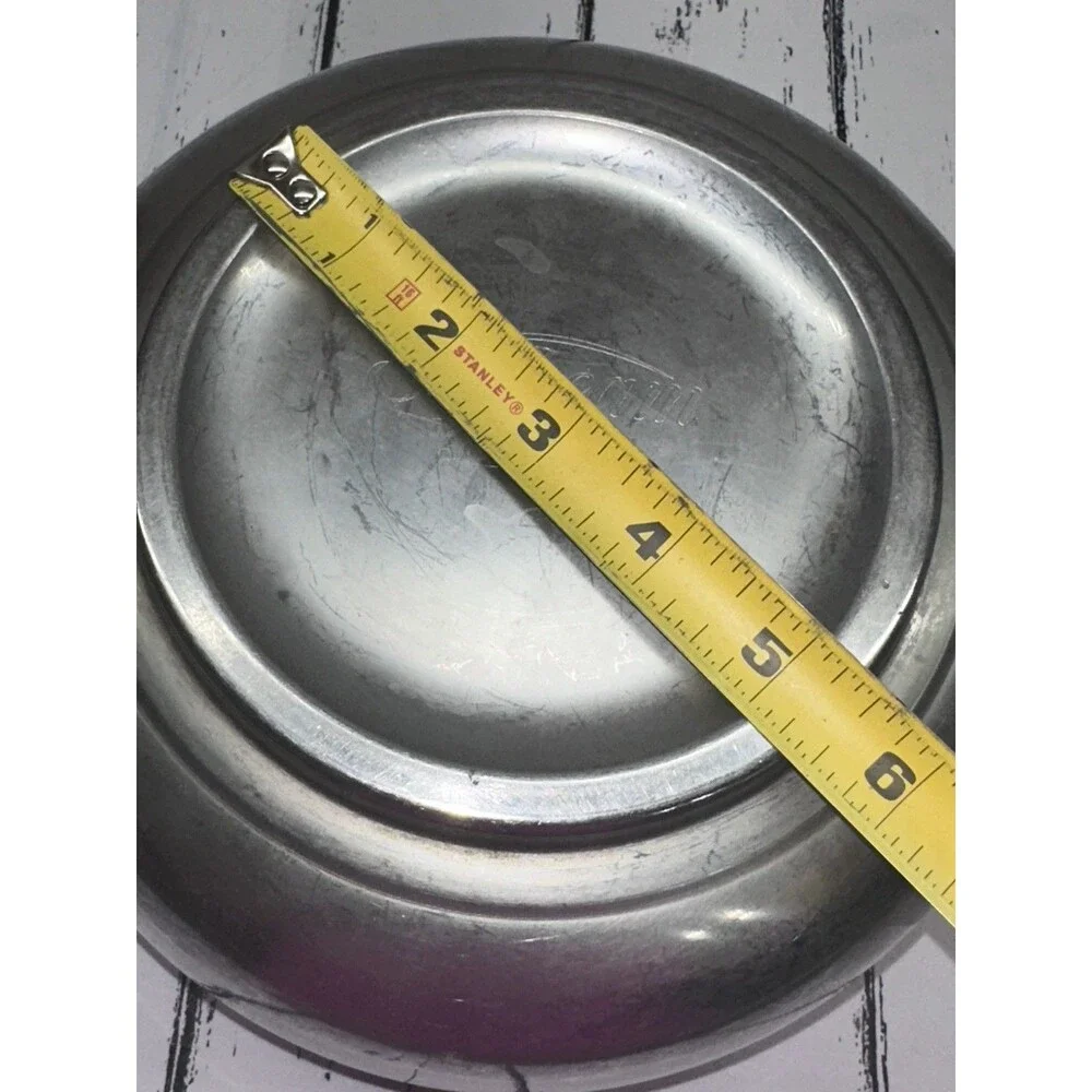 Sunbeam Mixmaster 9 Inch Mixing Bowl Large Stainless Steel Baking USA Made Vtg